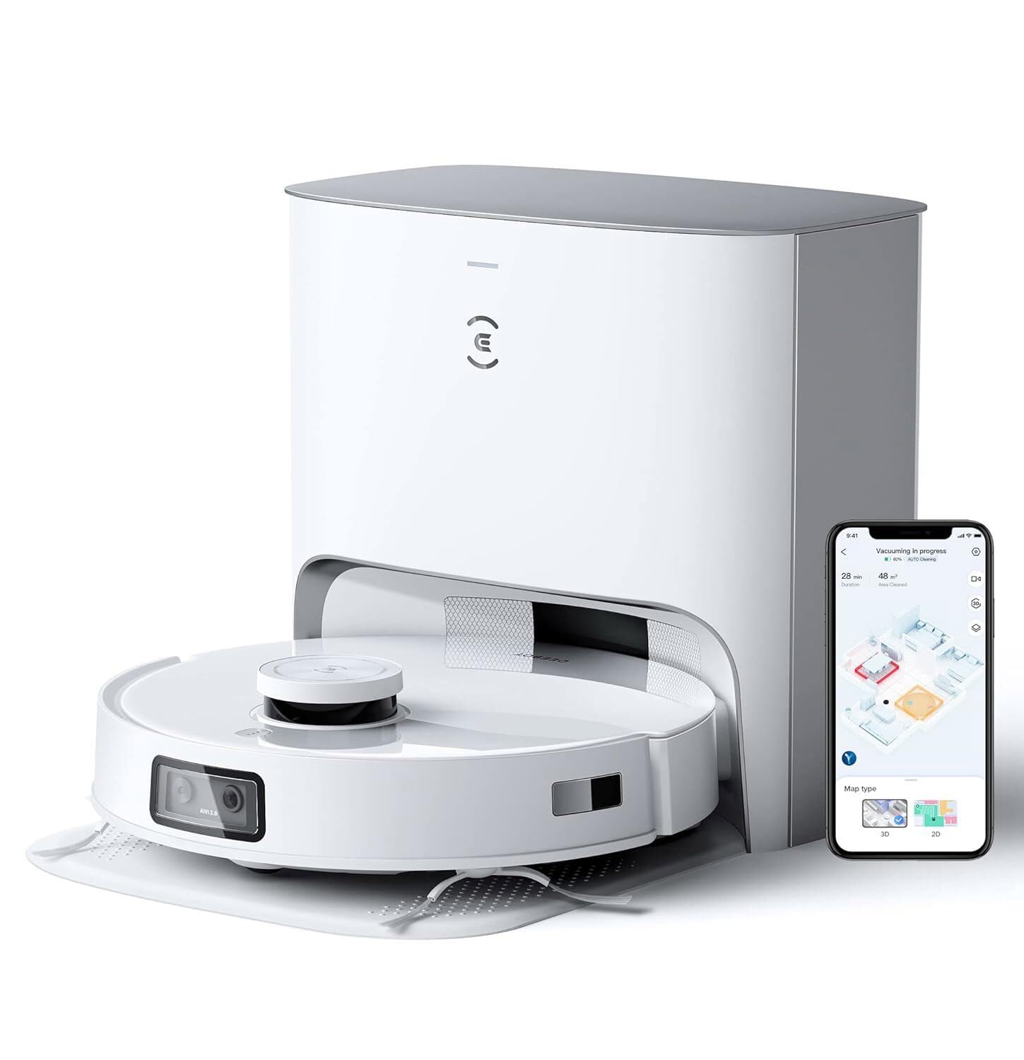 ECOVACS T10 PLUS ロボット掃除機 OZMO PRO 3 Amazon.com: ECOVAS T10 Plus Robot Vacuum and Mop Combo with Auto